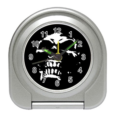 Morbid Skull Travel Alarm Clock from UrbanLoad.com Front