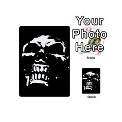 Morbid Skull Playing Cards 54 Designs (Mini) from UrbanLoad.com Back