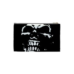Morbid Skull Cosmetic Bag (XS) from UrbanLoad.com Back