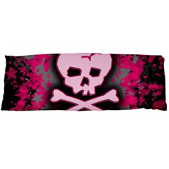 Pink Skull Star Splatter Body Pillow Case Dakimakura (Two Sides) from UrbanLoad.com Back