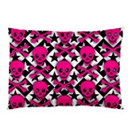 Pink Skulls & Stars Pillow Case (Two Sides)