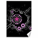 Pink Star Explosion Canvas 20  x 30 