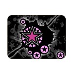Pink Star Explosion Double Sided Flano Blanket (Mini)