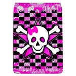 Pink Star Skull Removable Flap Cover (L)
