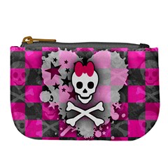 Princess Skull Heart Large Coin Purse from UrbanLoad.com Front