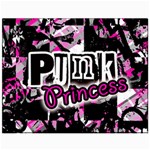 Punk Princess Canvas 11  x 14 