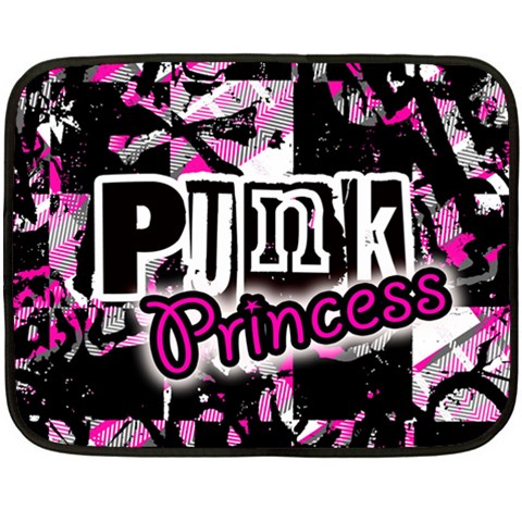 Punk Princess Fleece Blanket (Mini) from UrbanLoad.com 35 x27  Blanket