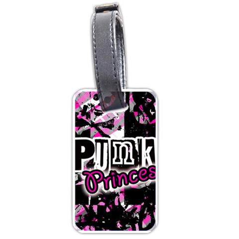 Punk Princess Luggage Tag (one side) from UrbanLoad.com Front