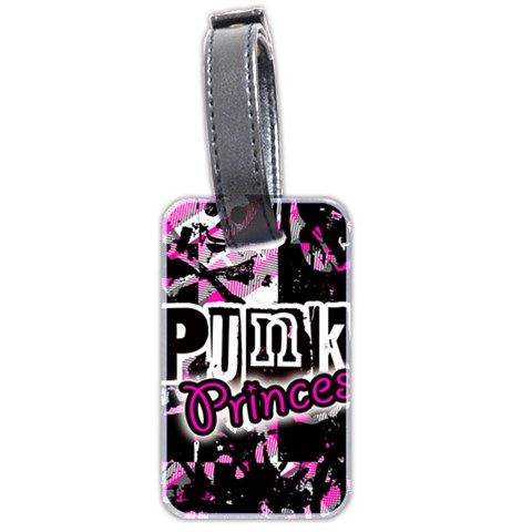 Punk Princess Luggage Tag (two sides) from UrbanLoad.com Front