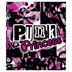 Punk Princess Drawstring Pouch (Small) from UrbanLoad.com Back