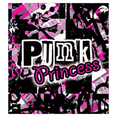 Punk Princess Drawstring Pouch (Large) from UrbanLoad.com Back