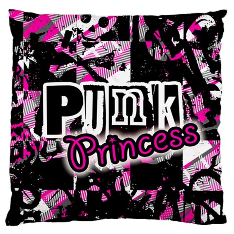 Punk Princess Standard Flano Cushion Case (One Side) from UrbanLoad.com Front