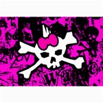 Punk Skull Princess Canvas 12  x 18 