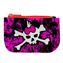 Punk Skull Princess Large Coin Purse from UrbanLoad.com Front