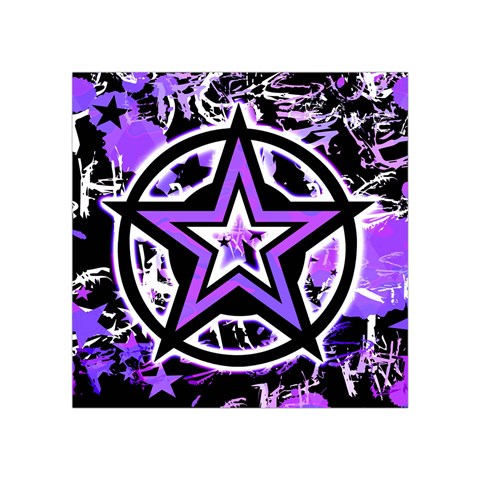 Purple Star Square Tapestry (Small) from UrbanLoad.com Front