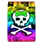 Rainbow Skull Removable Flap Cover (L)