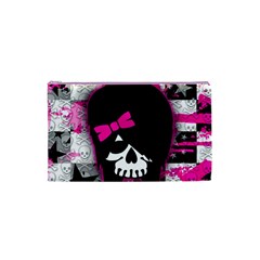 Scene Kid Girl Skull Cosmetic Bag (XS) from UrbanLoad.com Front