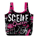 Scene Queen Full Print Recycle Bag (L)