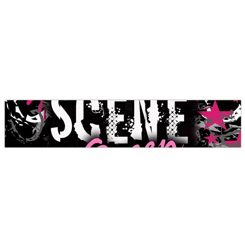Scene Queen Small Flano Scarf from UrbanLoad.com Front