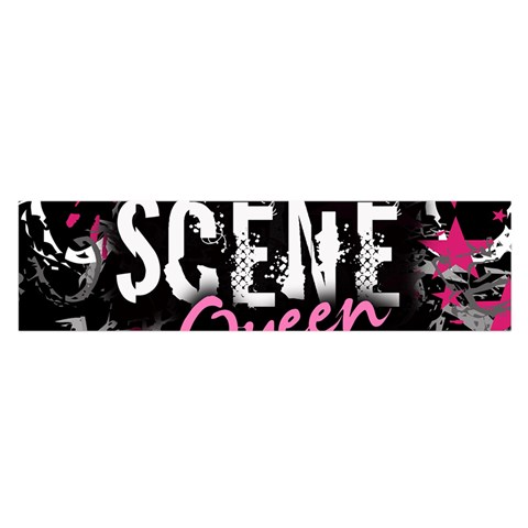 Scene Queen Satin Scarf (Oblong) from UrbanLoad.com Front