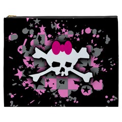 Scene Skull Splatter Cosmetic Bag (XXXL) from UrbanLoad.com Front