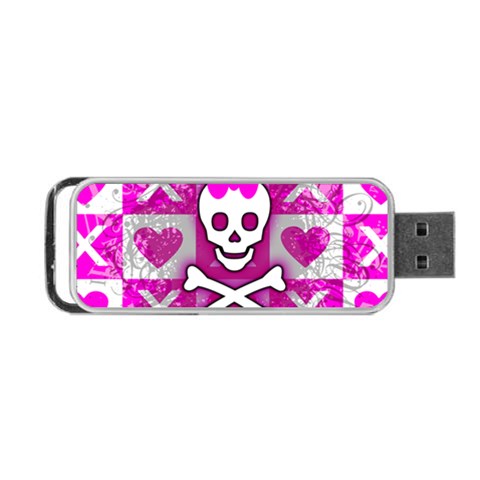 Skull Princess Portable USB Flash (One Side) from UrbanLoad.com Front