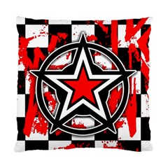 Star Checkerboard Splatter Standard Cushion Case (Two Sides) from UrbanLoad.com Front