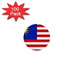 800px-Flag_of_Malaysia_svg 1  Mini Button (100 pack) 