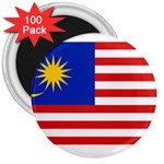 800px-Flag_of_Malaysia_svg 3  Magnet (100 pack)