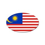 800px-Flag_of_Malaysia_svg Sticker (Oval)