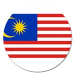 800px-Flag_of_Malaysia_svg Magnet 5  (Round)