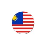 800px-Flag_of_Malaysia_svg Golf Ball Marker (10 pack)