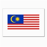 800px-Flag_of_Malaysia_svg Postcards 5  x 7  (Pkg of 10)