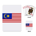 800px-Flag_of_Malaysia_svg Playing Cards Single Design
