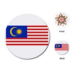 800px-Flag_of_Malaysia_svg Playing Cards (Round)
