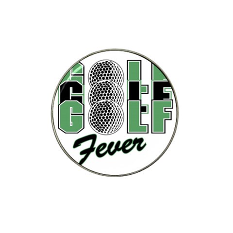 Golf Fever Hat Clip Ball Marker (4 pack) from UrbanLoad.com Front
