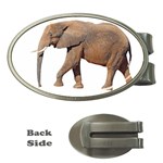 Elephant Animal M7 Money Clip (Oval)