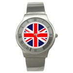 Union Jack Flag X1 Stainless Steel Watch