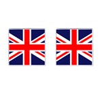 Union Jack Flag X1 Cufflinks (Square)