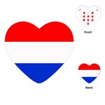 Netherlands Flag Holland Playing Cards (Heart)