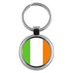 Irish Flag Key Chain (Round)