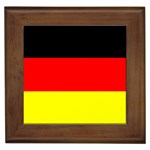 Germany German Flag Framed Tile