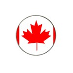 Canadian Flag Canada X1 Hat Clip Ball Marker (10 pack)