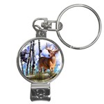 Deer Hunter Nail Clippers Key Chain