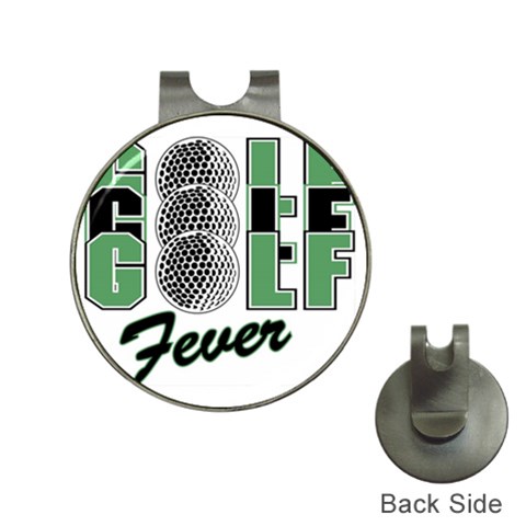 Golf Fever Golf Ball Marker Hat Clip from UrbanLoad.com Front