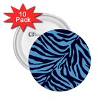 Zebra 3 2.25  Buttons (10 pack) 