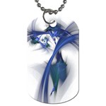 Blue Space 2 Dog Tag (One Side)