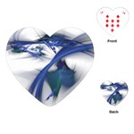 Blue Space 2 Playing Cards (Heart)