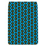 0059 Comic Head Bothered Smiley Pattern Removable Flap Cover (L)