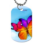 Butterfly Dog Tag (Two Sides)